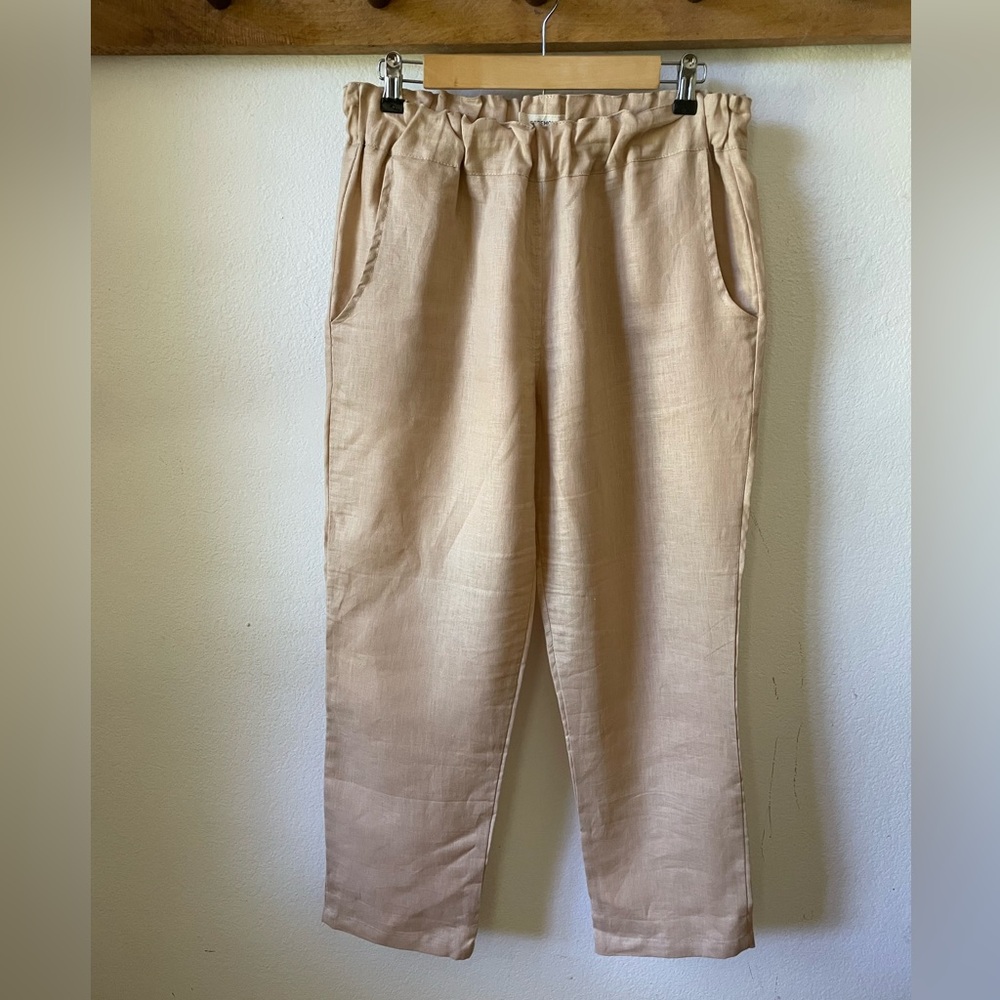 TIENDA CEREMONY 100% linen pants
